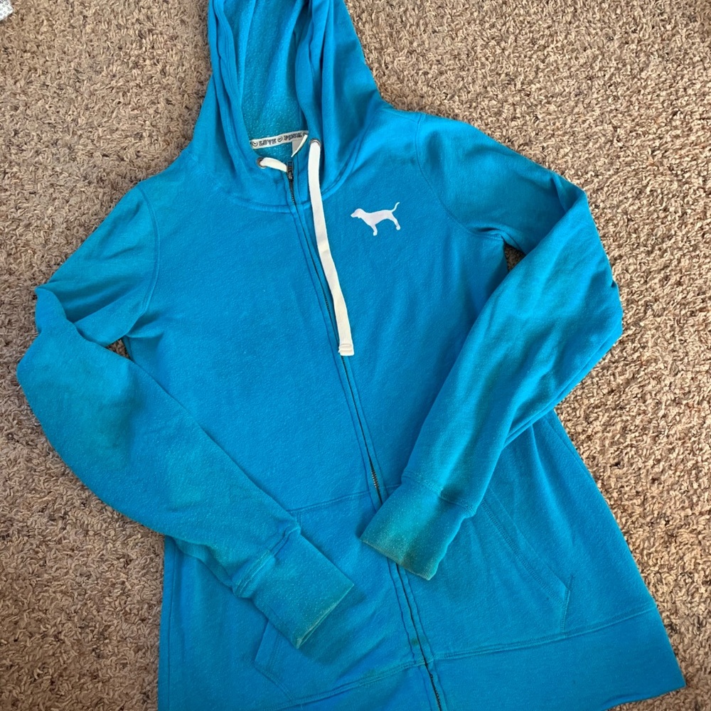 VS pink zip up
